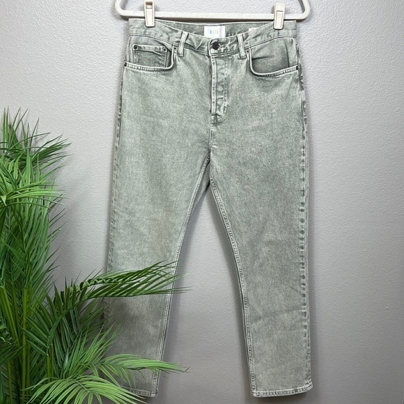 New RAILS The Melrose Classic Slim Jeans 28 Sage Acid Wash NWOT - Picture 3 of 13